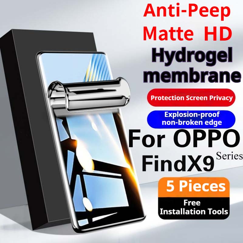 Monitor Privacy Screen - FindX9 Hydrogel Film For OPPO FindX9Pro
