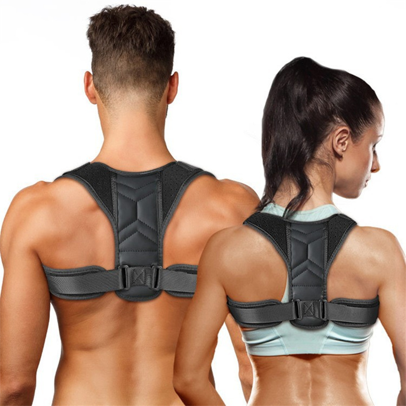 Home Office Gear - Adjustable Back Posture Corrector Neck Brace