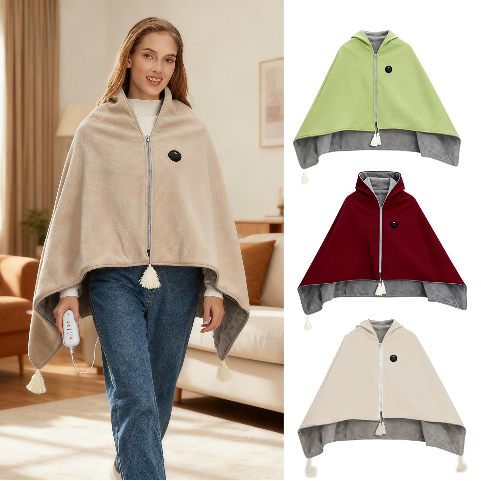 Home Office With Sofa - USB Heated Shawl 3-Level Safe Portable