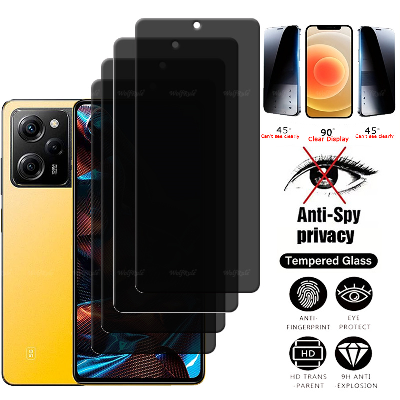 Monitor Privacy Screen - 4Pcs For Poco X5 Pro Glass