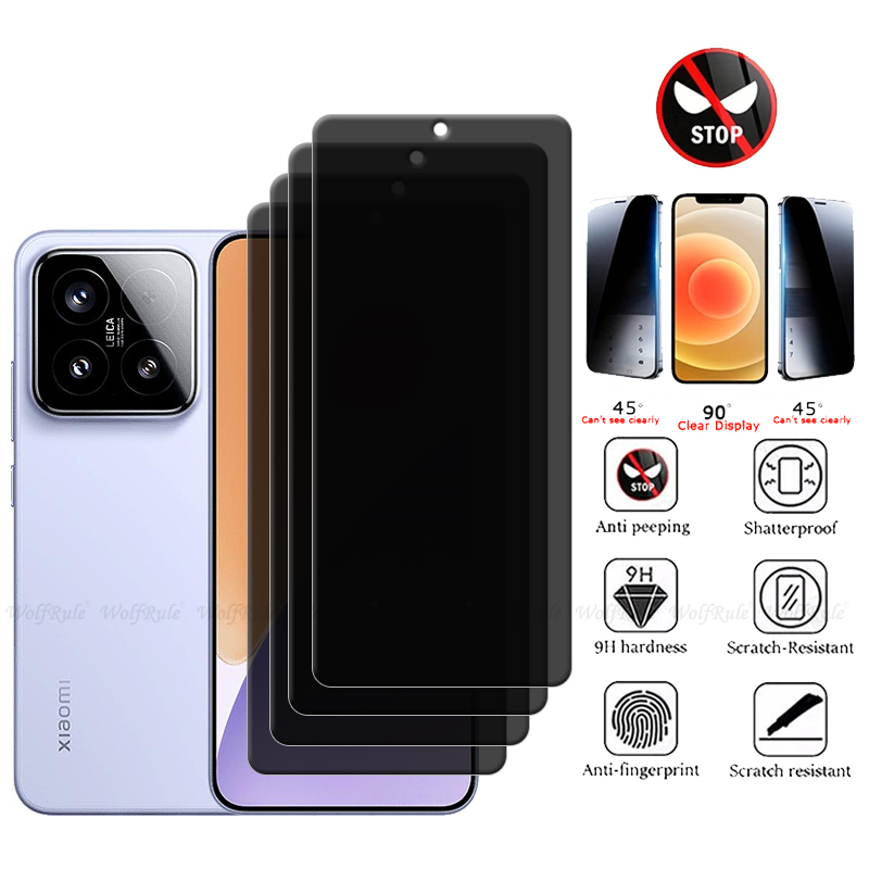 Monitor Privacy Screen - 4/3/2/1Pcs For Xiaomi 15 Glass Xiaomi