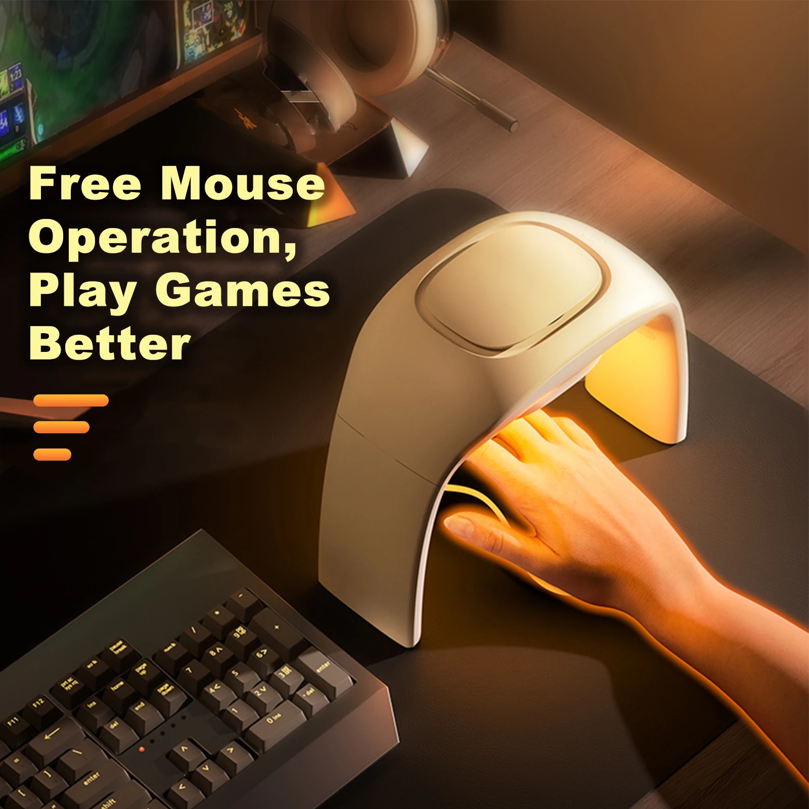 Eary Portable Winter Mouse Han - Home Office Gear ulasan dan harga