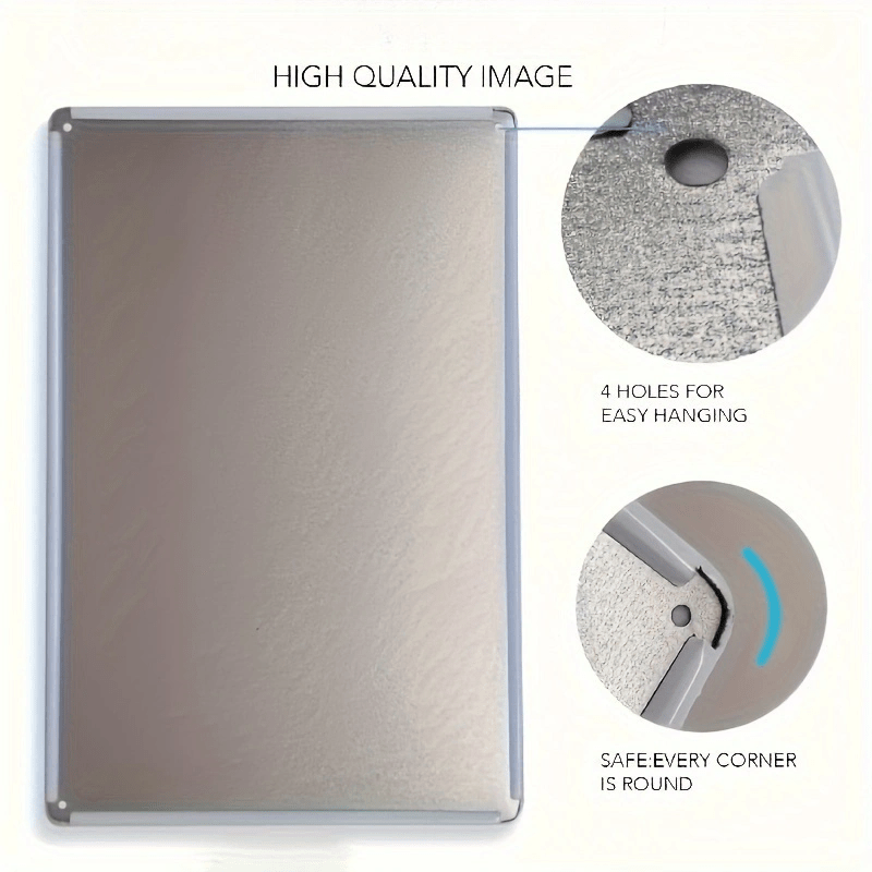 CIFBUY Vintage Aluminum Wall A - Home Office For ulasan dan harga