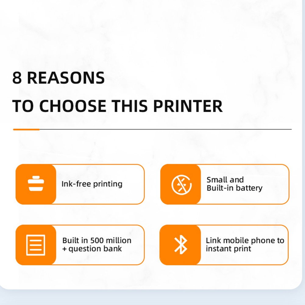 AS62 Portable A4 Thermal Print - Home Office Questions ulasan dan harga