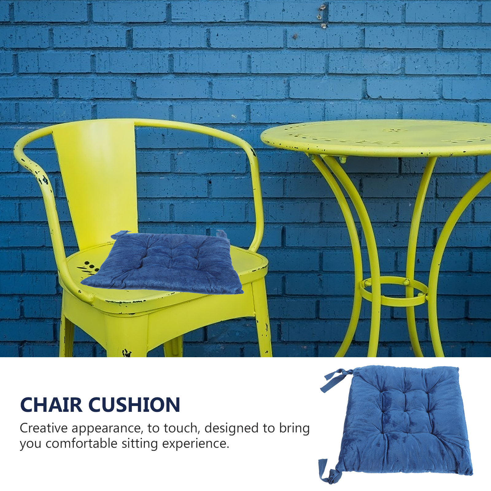 2Pcs Dining Chair Cushion Deco - Home Office With Sofa ulasan dan harga