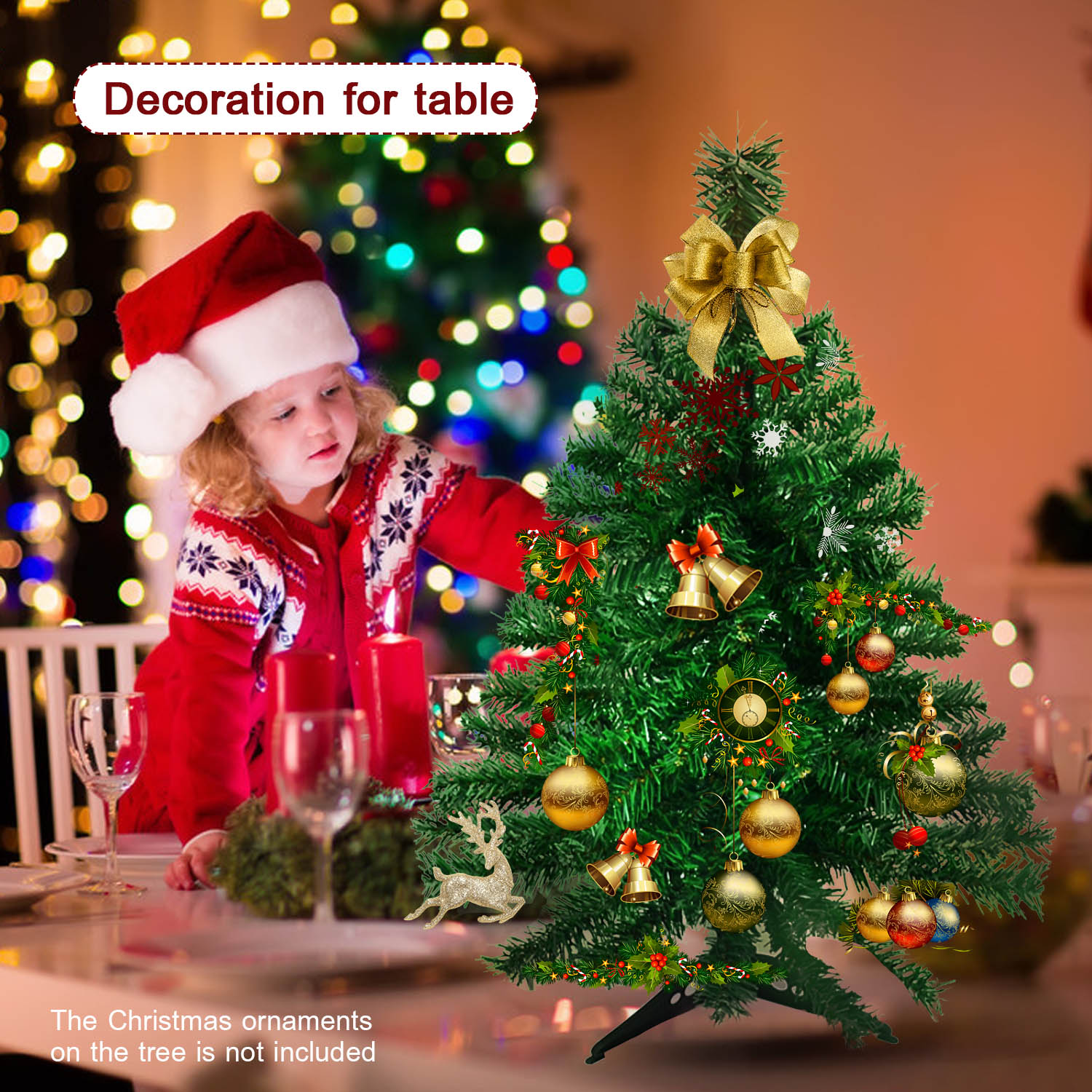 Small Artificial Christmas Tre - Home Office 2024 ulasan dan harga