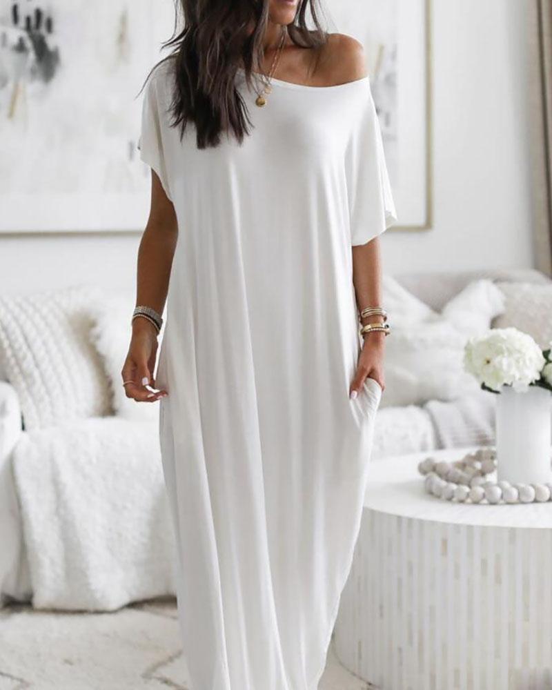 Women's Home Long Dress Summer - Home Office 2024 ulasan dan harga