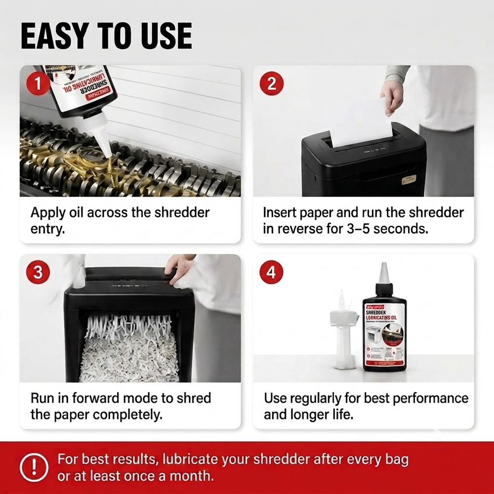 110ml Shredder Lubricating Oil - Home Office Gear ulasan dan harga