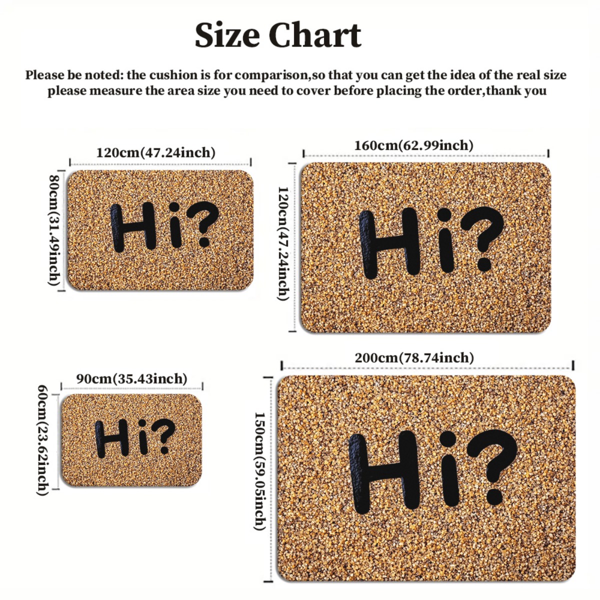 Hi question mark corn texture  - Home Office Questions ulasan dan harga