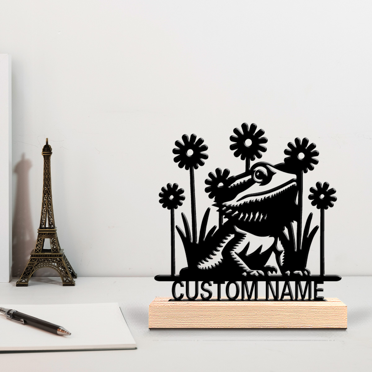 1pc Bearded Dragon Custom Lett - Home Office Living Room ulasan dan harga