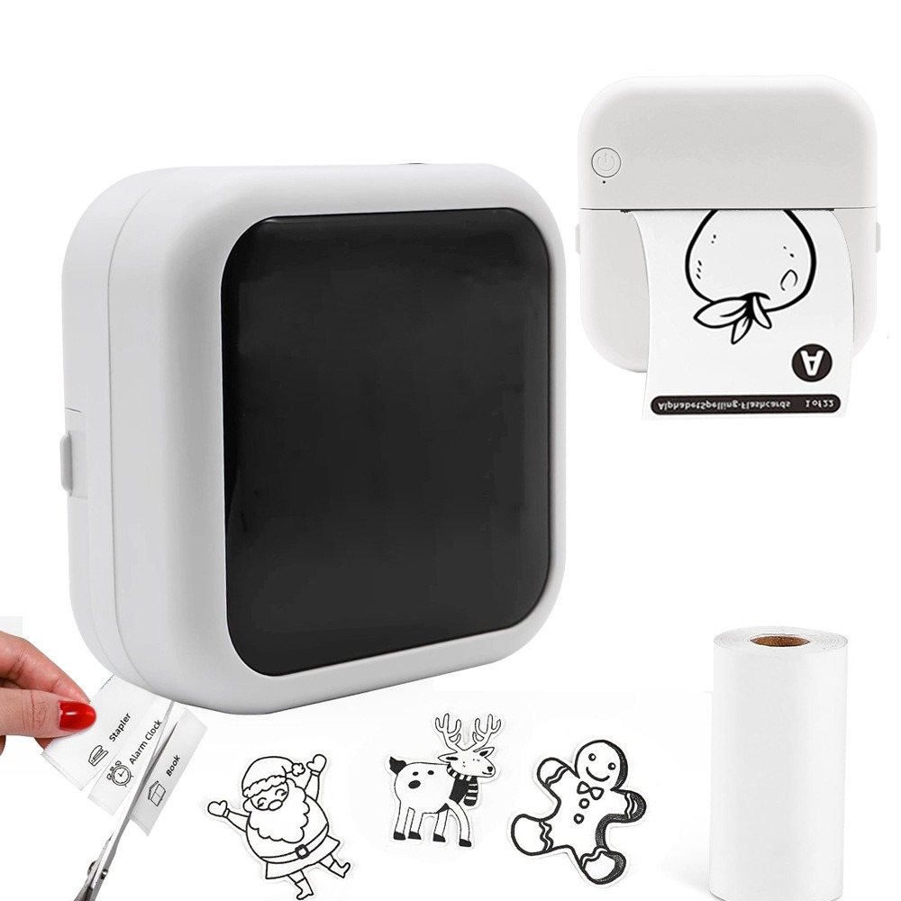 Mini Bluetooth Thermal Printer - Home Office Questions ulasan dan harga
