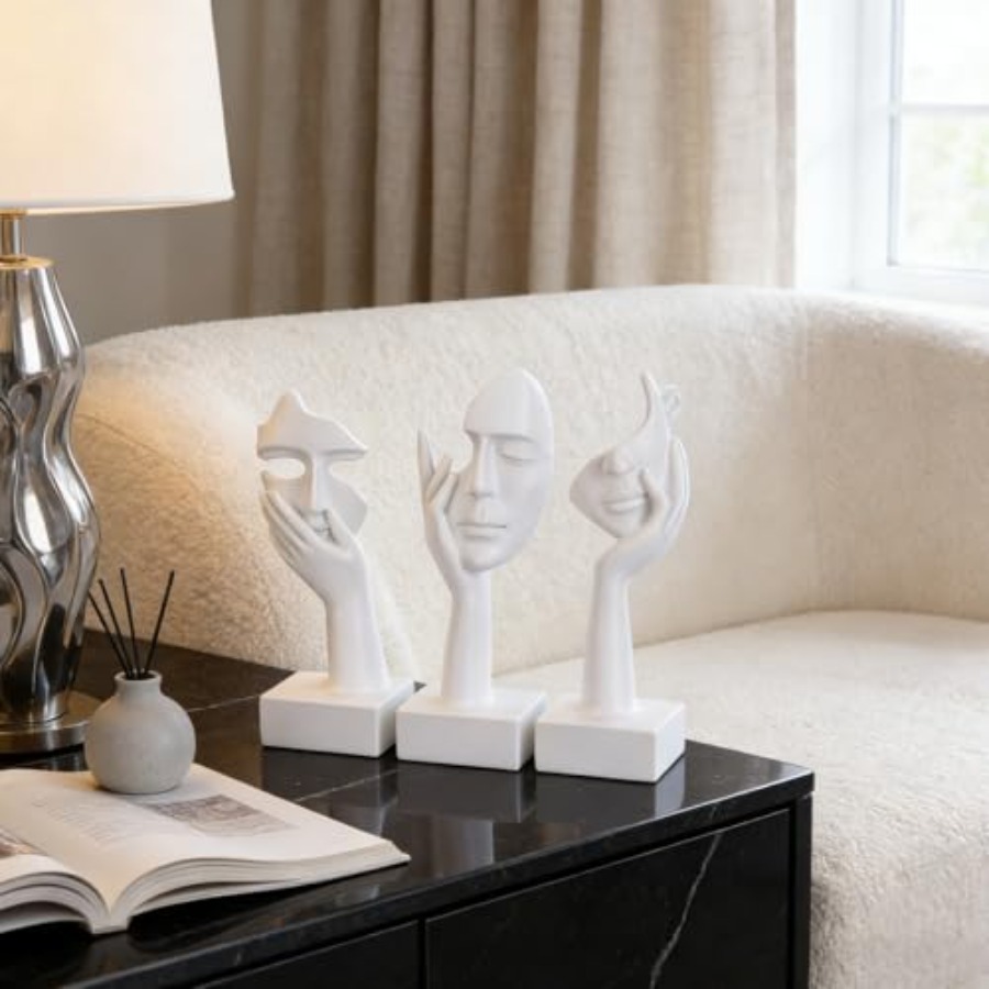 Thinker Large Statue Set - Art - Home Office Living Room ulasan dan harga