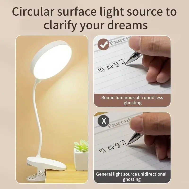 Portable USB Rechargeable Clip - Home Office Living Room ulasan dan harga