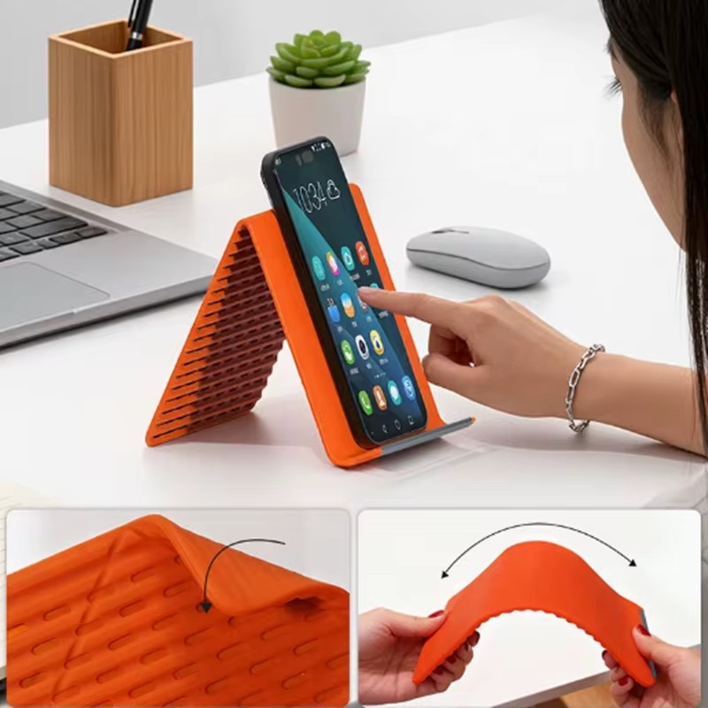 Flexible Foldable Silicone Pho - Home Office Pc ulasan dan harga