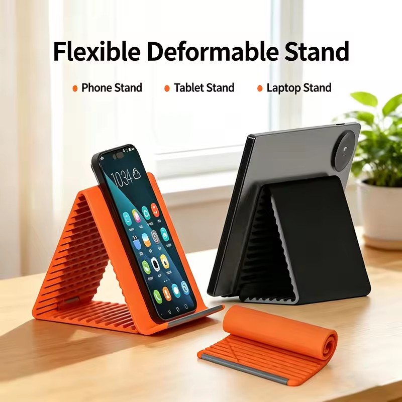 Flexible Foldable Silicone Pho - Home Office Pc ulasan dan harga