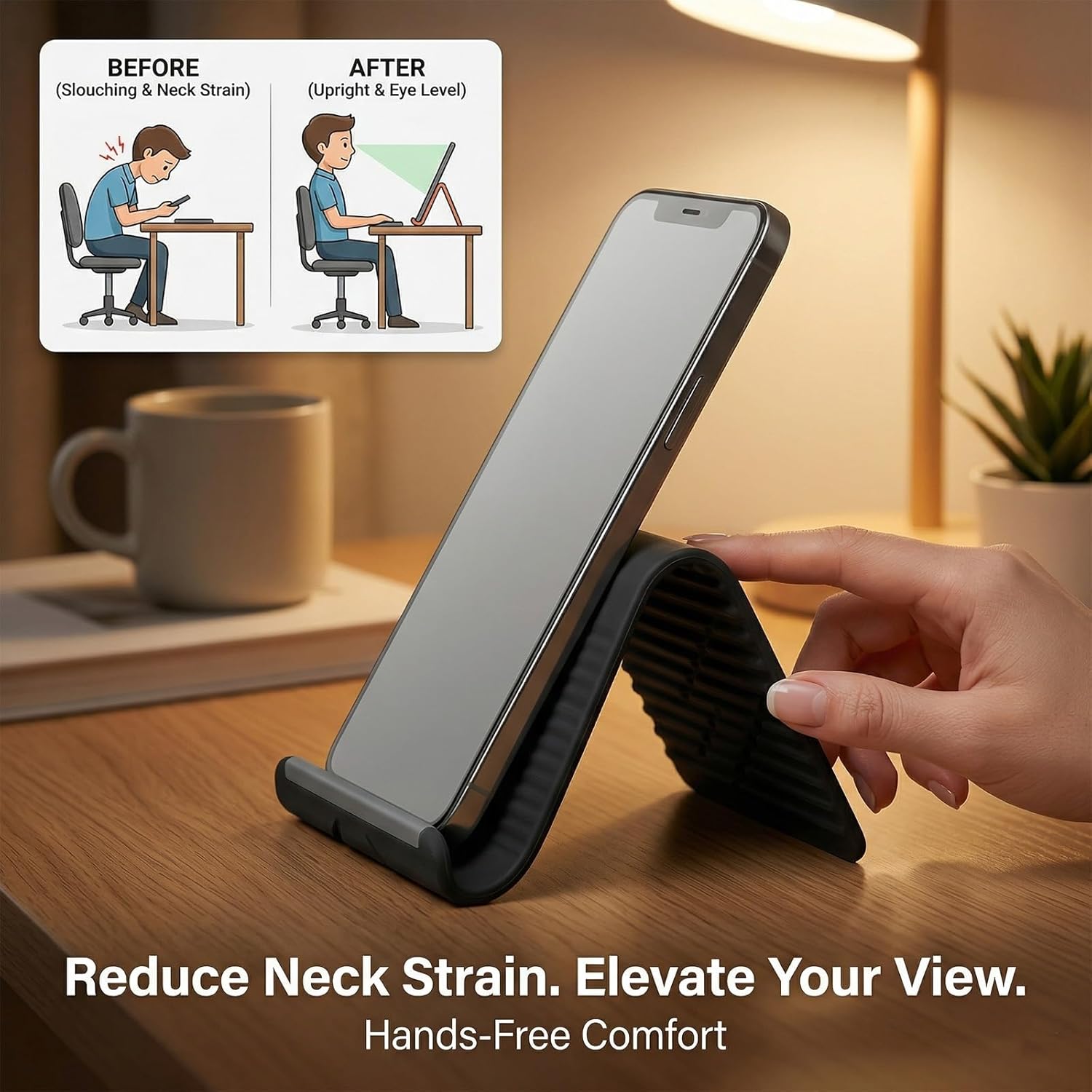 Flexible Foldable Silicone Pho - Home Office Pc ulasan dan harga