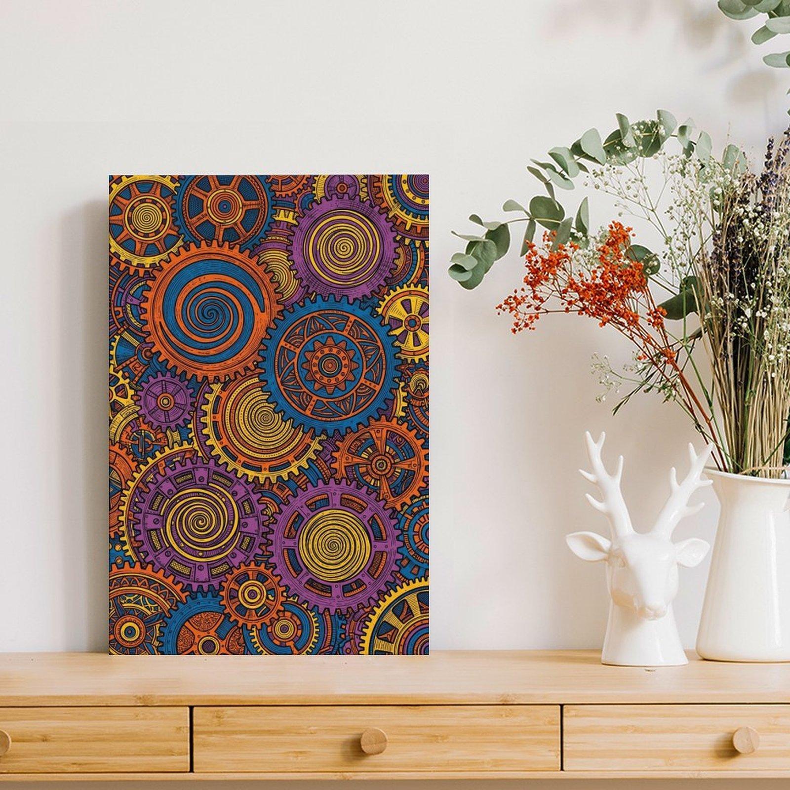 Printed Canvas Art, Colorful I - Home Office Gear ulasan dan harga