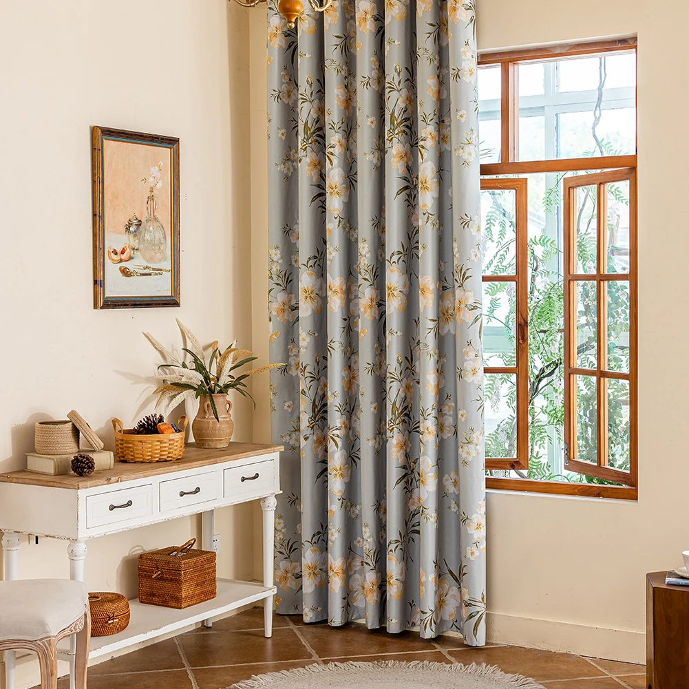 KAUNFO Romantic Village Floral - Home Office For ulasan dan harga