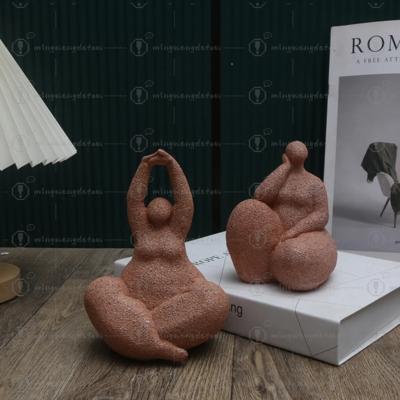 1pc, Sandstone Resin  Chubby W - Home Office Living Room ulasan dan harga