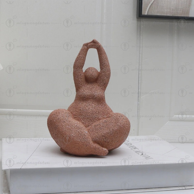 1pc, Sandstone Resin  Chubby W - Home Office Living Room ulasan dan harga