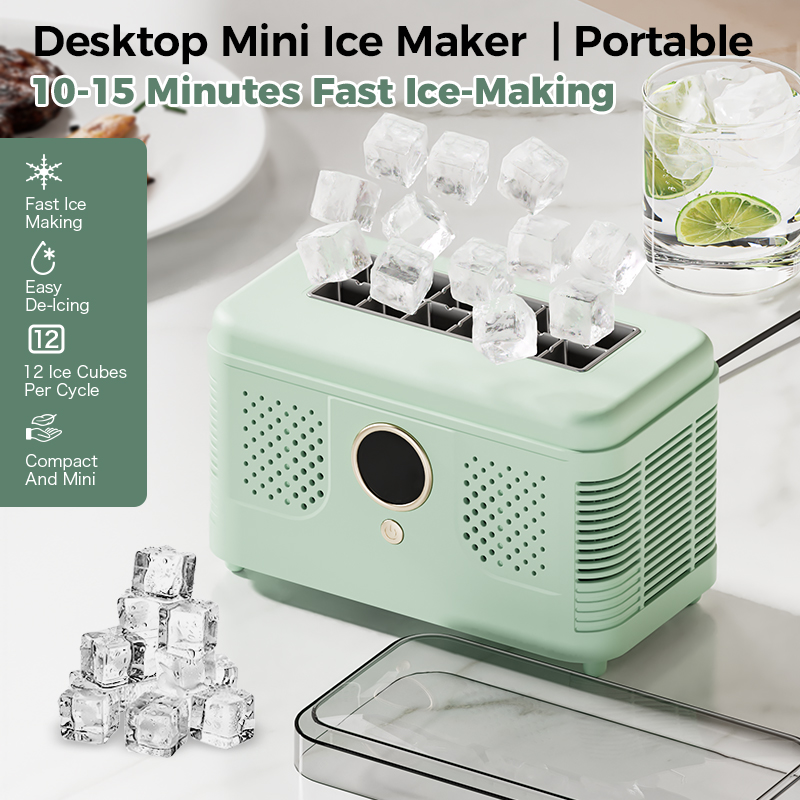 12V/220V Portable Mini Ice Mak - Home Office Gear ulasan dan harga