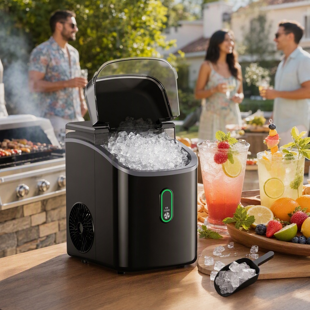 Nugget Ice Makers Countertop w - Home Office Gear ulasan dan harga