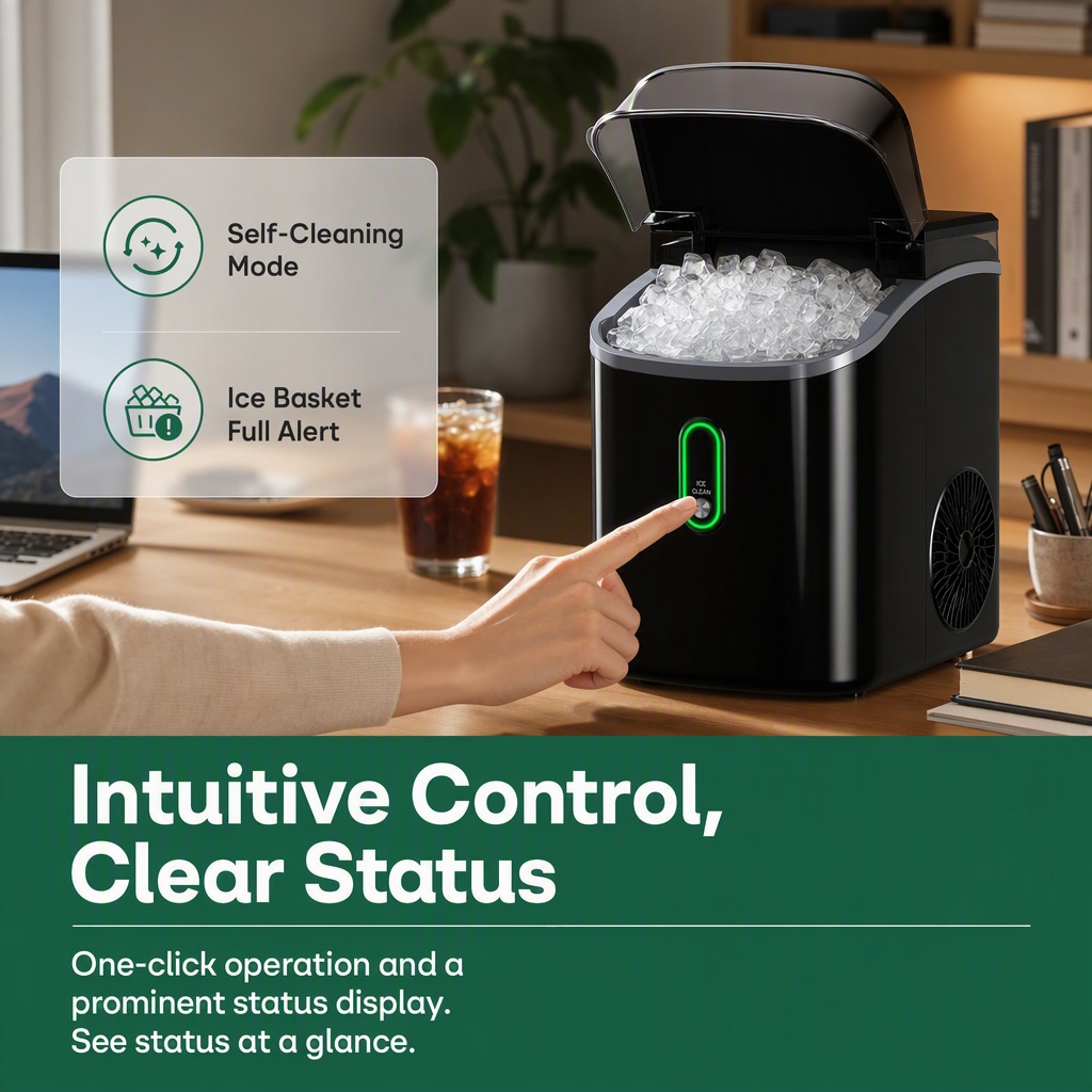 Nugget Ice Makers Countertop w - Home Office Gear ulasan dan harga