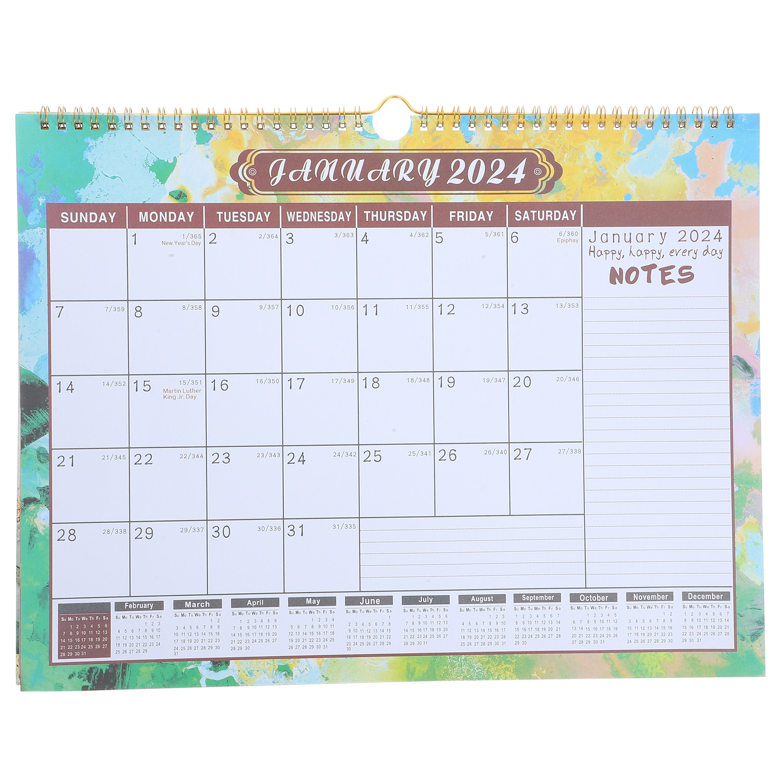 Wall Calendar Large 2024 Month - Home Office 2024 ulasan dan harga