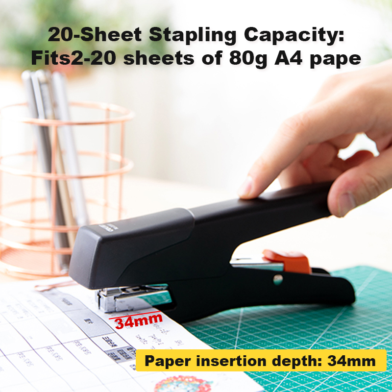 Deli Effortless Plier Stapler  - Home Office 2024 ulasan dan harga