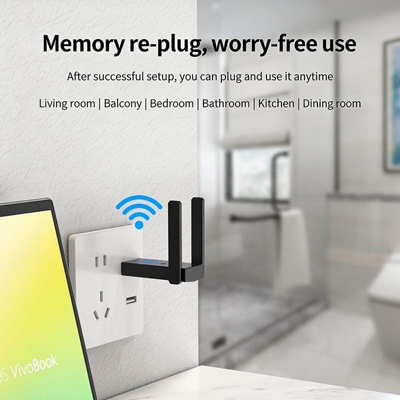 Plug and Play USB 3.0 WiFi Ada - Home Office Pc ulasan dan harga