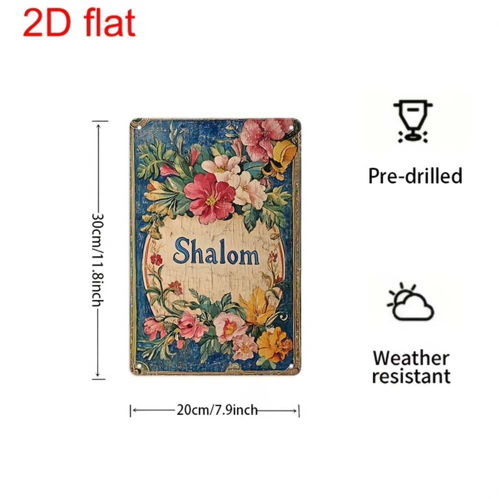 CIFBUY Vintage Floral Shalom A - Home Office For ulasan dan harga
