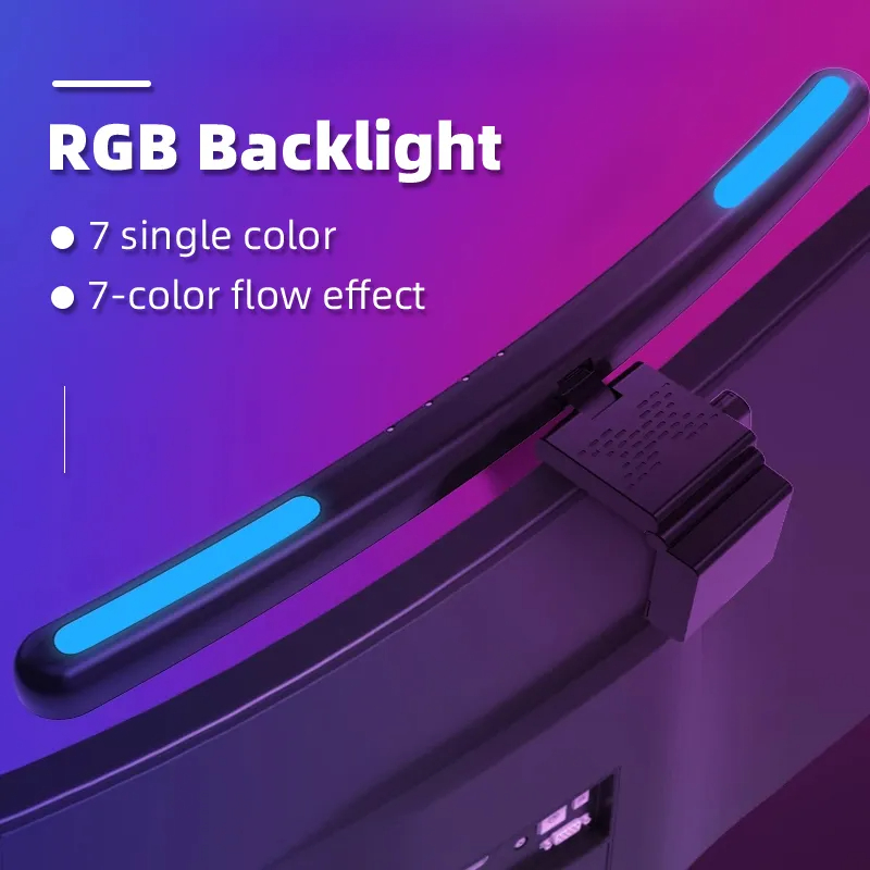 Curved LED Monitor Light Bar U - Home Office Pc ulasan dan harga
