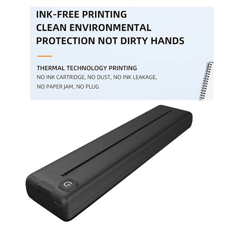 Portable A4 Thermal Printer Wi - Home Office Questions ulasan dan harga