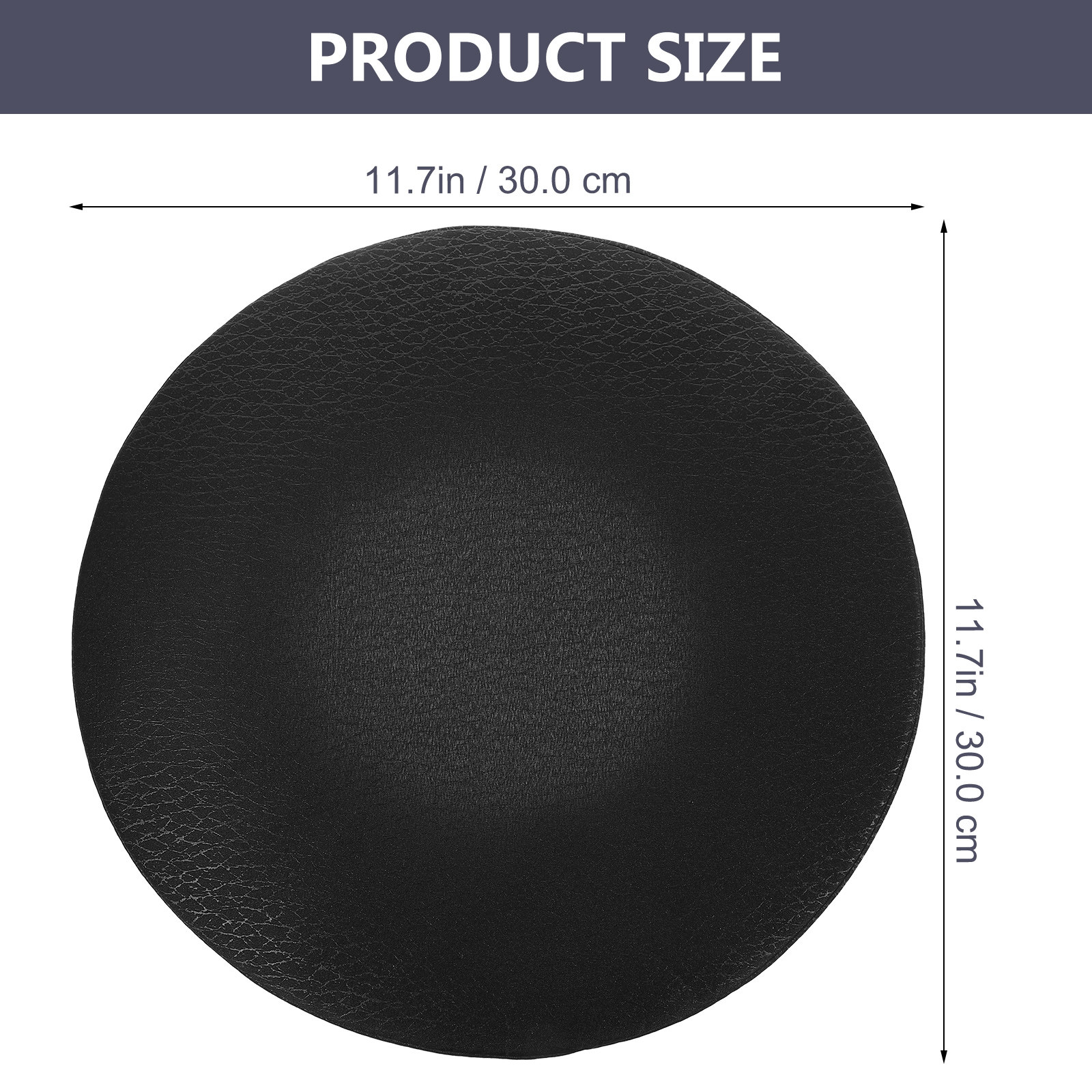 Super Round Stool Cover Black  - Home Office With Sofa ulasan dan harga